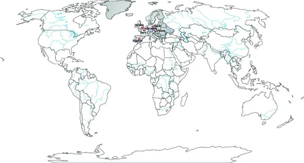 Κάρτα Μπορεί Χρησιμοποιηθεί Άμεσα Και Βελτιστοποιείται Για Εκτύπωση Και Χρήση — Διανυσματικό Αρχείο