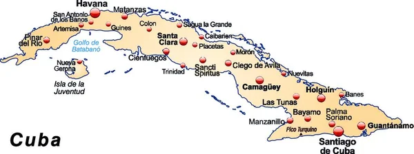 Mappa Moderna Contiene Tutte Informazioni Topografiche Importanti Scheda Può Essere — Vettoriale Stock