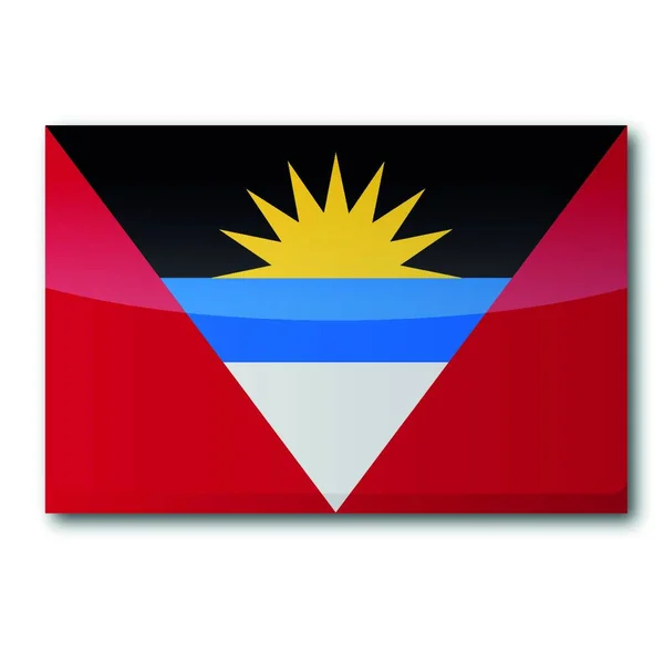 Antigua Barbuda — Stockový vektor