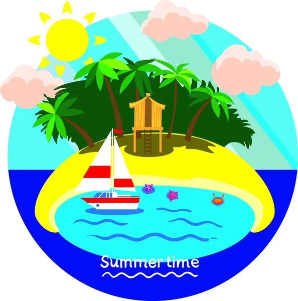 Логотип Подорожі Векторні Ілюстрації Шаблон Дизайну Туризм Подорож Літні Пригоди — стоковий вектор