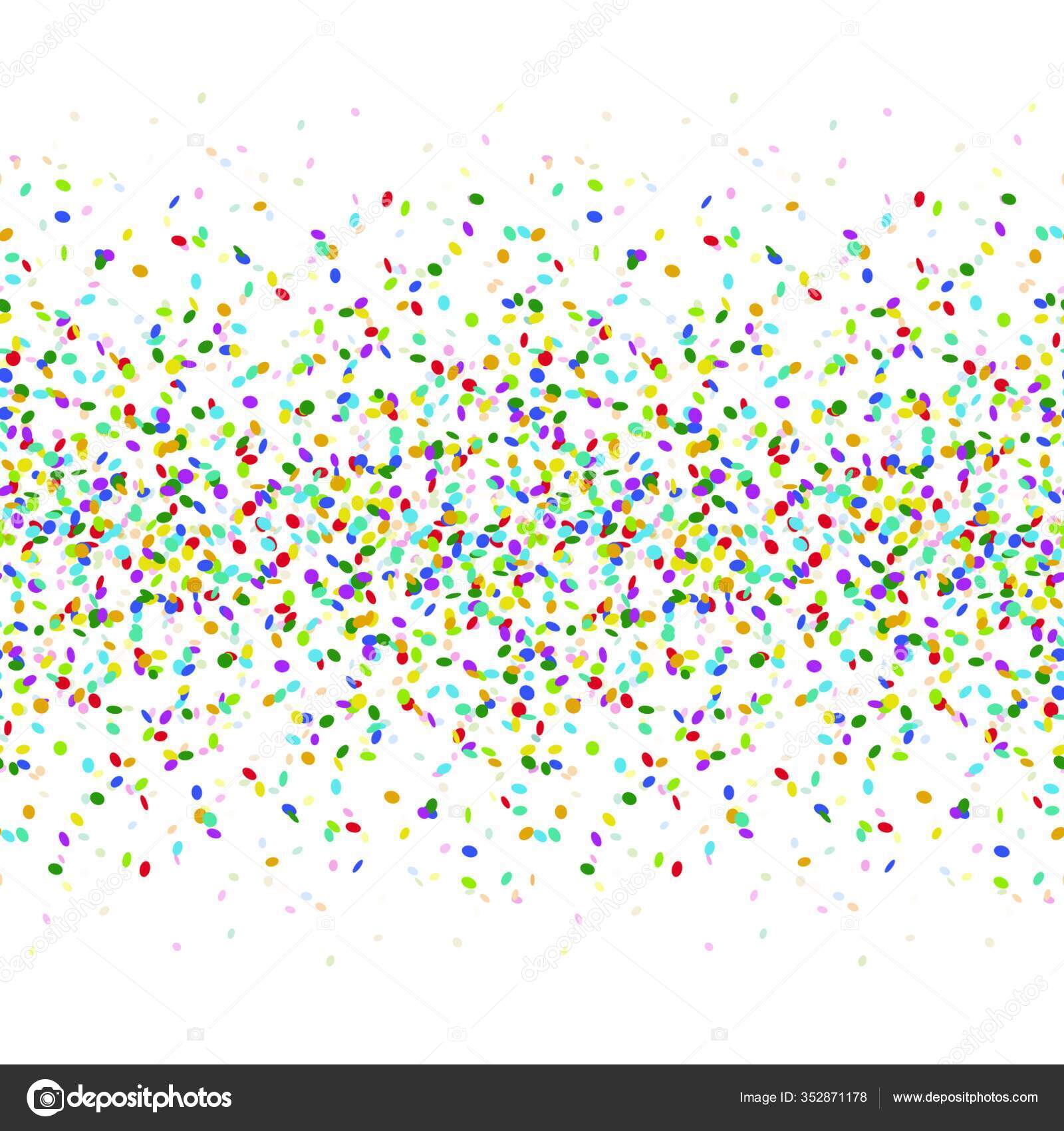 Sømløs Farget Konfetti Bakgrunn Fest Eller Festivalbruk stockvektor ©  PantherMediaSeller #352871178, image size:1600x1700