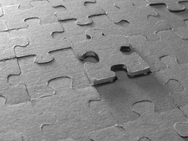 Jigsaw Puzzle Connected Puzzle Piece — Stock Photo, Image