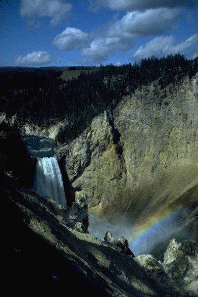 Yellowstone National Park National Park United States Makes Oldest National — Stock Photo, Image