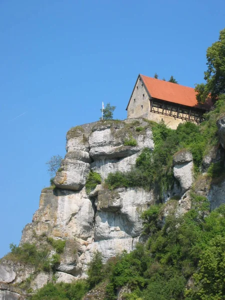 Scenic View Majestic Medieval Castle Architecture — Stock Photo, Image