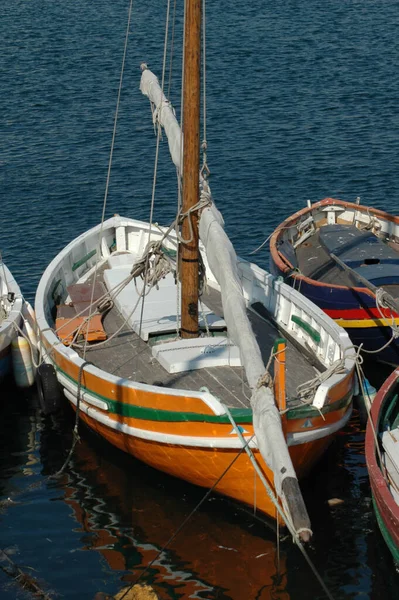 Vista Panoramica Bellissimo Paesaggio Portuale — Foto Stock