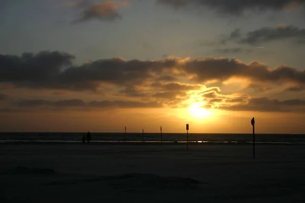 Avond Aan Zee — Stockfoto