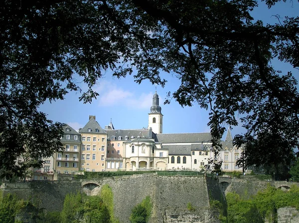 Casco Antiguo Luxemburgo Parte Fortaleza —  Fotos de Stock