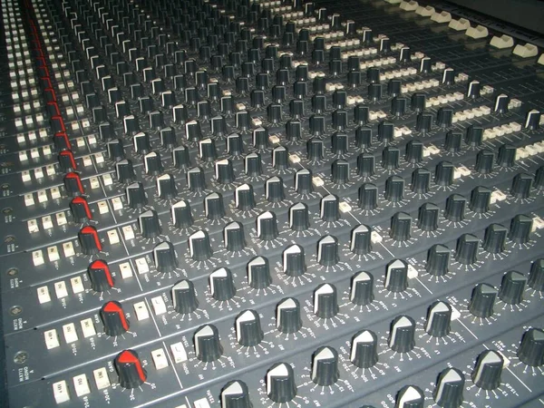 Sound Mixer Recording Studio — Stock Photo, Image