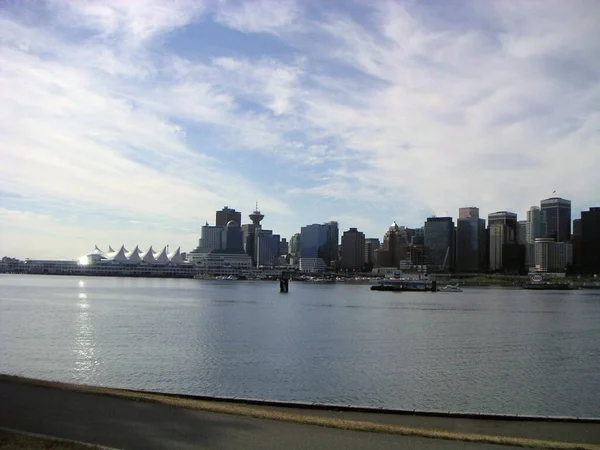 Paisagem Urbana Vancouver Canadá Colúmbia Britânica — Fotografia de Stock