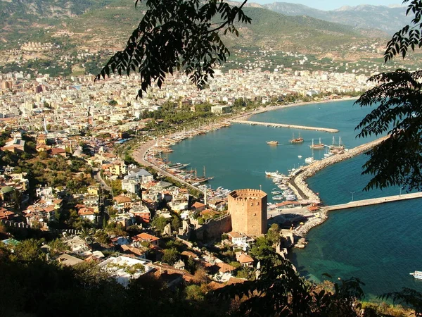 Alanya Een Resortstad Aan Centrale Middellandse Zeekust Van Turkije — Stockfoto