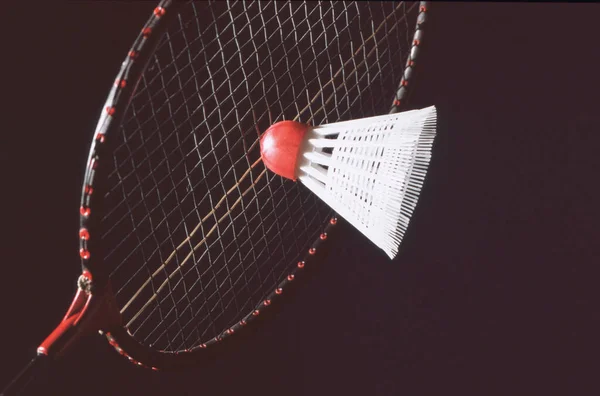 Badminton Jogo Ativo Esporte — Fotografia de Stock