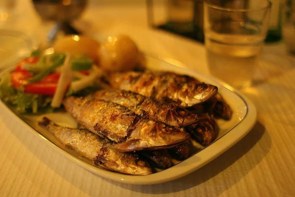 Sardines Mediterranean Sea Food — Stock Photo, Image