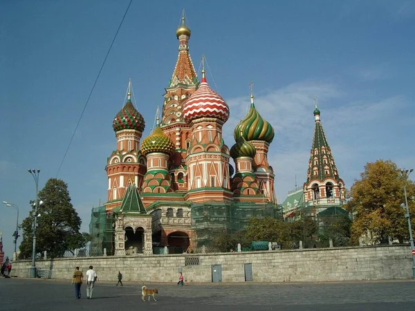 Basilius Kathedrale Moskau — Stockfoto