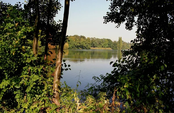 Potsdam Park Landscapes Analog Photo Canon Eos 300 — Stock Photo, Image