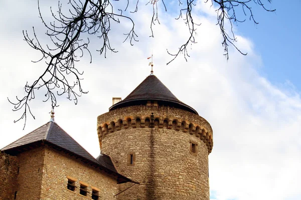 Symbol His Power Success His Family Knight Arnold Had Castle — Stock Photo, Image