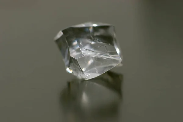 Gyémántok Fekete Alapon — Stock Fotó