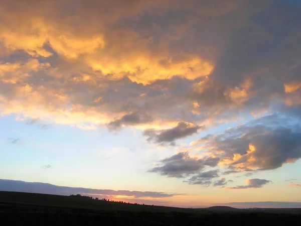 Blick Auf Einen Schönen Abend — Stockfoto