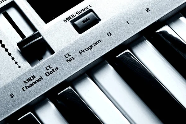 Piano Instrumento Musical Concepto Música —  Fotos de Stock