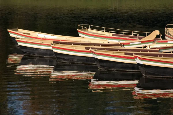 Barche Pesca Nel Porto — Foto Stock