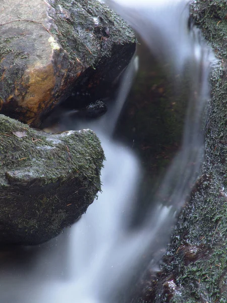 Amazing Waterfall Splash Water Flow — Stock Photo, Image