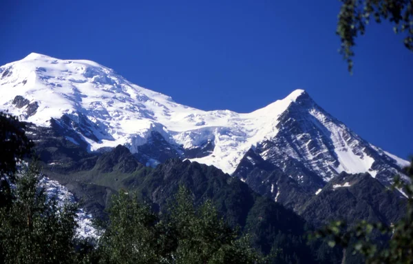 Mont Blank Massif 0056 — 图库照片