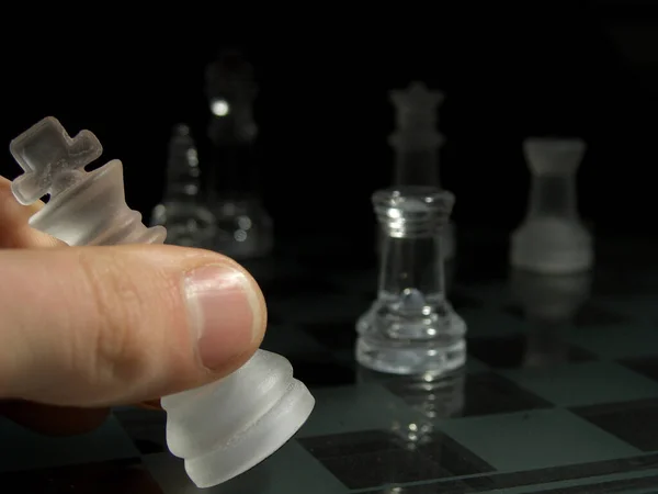 Strategie Šachovnice Soutěžní Hra — Stock fotografie