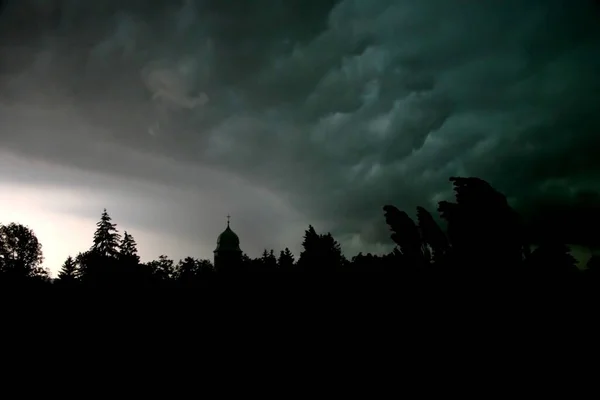 Irgendwann Sommer 2005 Nach Tagen Brütender Hitze Und Schwüle Leicht — Stockfoto