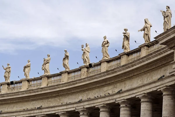 Cidade Vaticano Uma Cidade Estado Cercada Por Roma Itália Sede — Fotografia de Stock