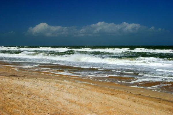 Bella Vista Sulla Riva Del Mare — Foto Stock