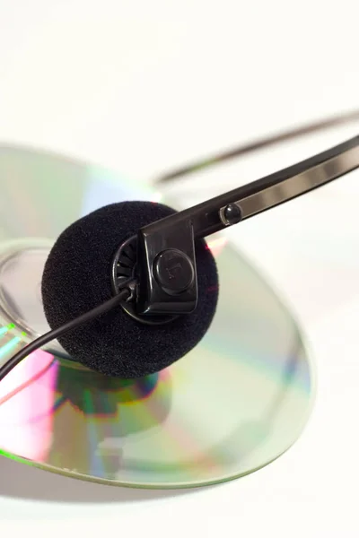 Kompaktní Disk Digitální Optické Diskové Úložiště Dat — Stock fotografie