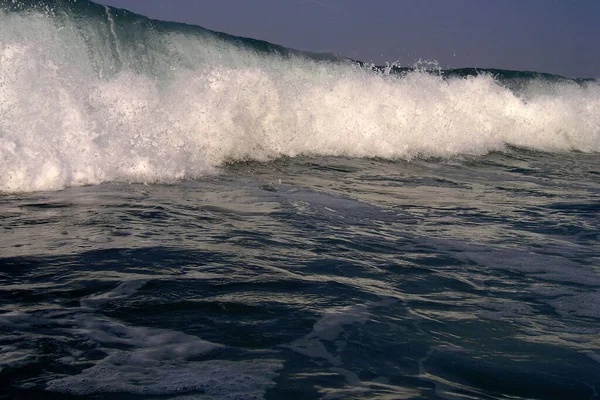 Photographed Wave South Bali Also Surfers You Don Dive Quickly — Stock Photo, Image