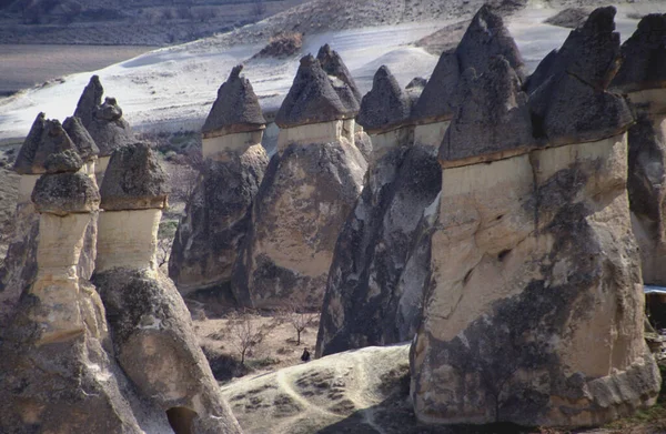 Cappadocia Curcan Vedere Sus — Fotografie, imagine de stoc