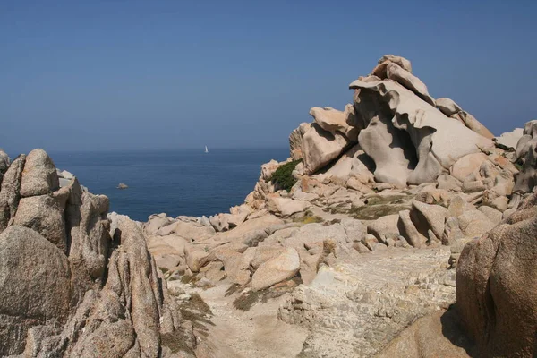 海岸線の風景夏休み — ストック写真