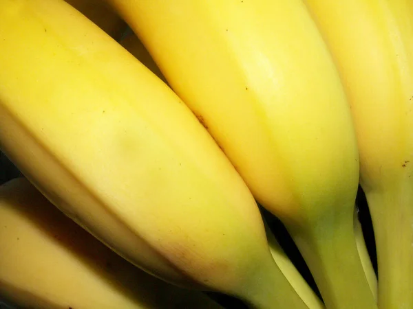 Plátanos Frutas Tropicales Alimentos —  Fotos de Stock