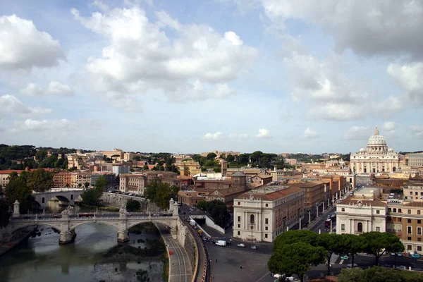 Rome View Tiber — Stock Photo, Image