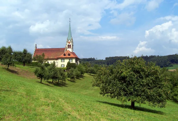 Vacker Utsikt Över Kristna Kyrkan Arkitektur — Stockfoto