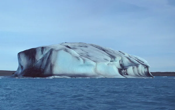 Iceberg Gelo Congelado Inverno Neve — Fotografia de Stock