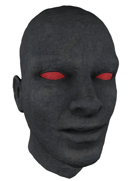 Portrait Man Mask — Stock Photo, Image