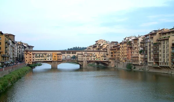 Vue Ponte Vecchio Florence Italie — Photo