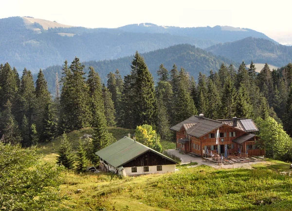 Tutzinger Kulübesi 1327 Metre Ikinci Gün Saat Civarında Geçmiştim Şişeleri — Stok fotoğraf