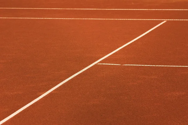 Court Tennis Terrain Jeu — Photo