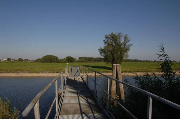 エルベ川は中央ヨーロッパの主要河川の一つである — ストック写真
