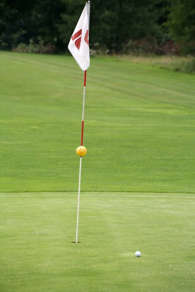 Golfe Jogo Bola Conceito Esporte — Fotografia de Stock