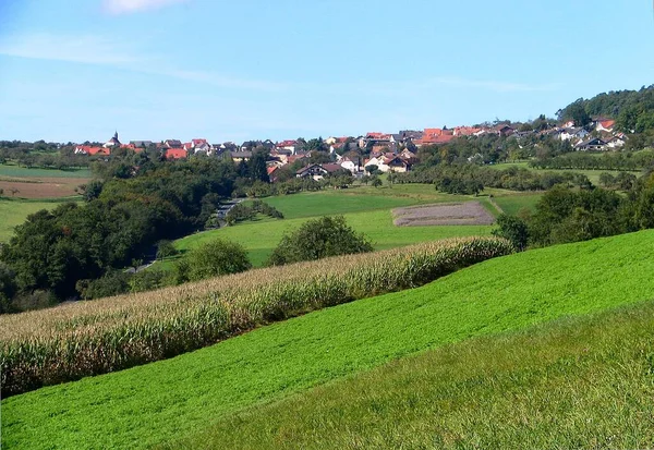 Bildnr 294148 Spessartdorf Våren — Stockfoto