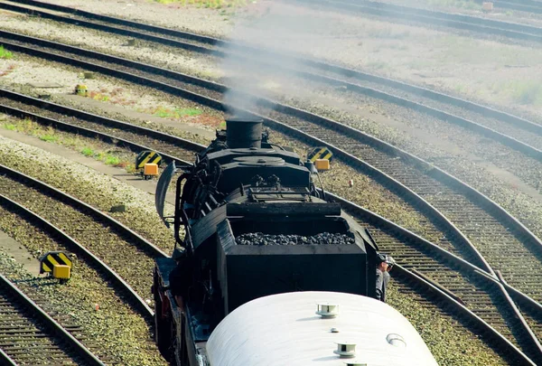 Train Tracks Railway Track — Stock Photo, Image