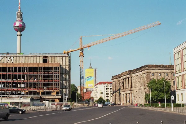 Nedmontering Republikens Palats — Stockfoto