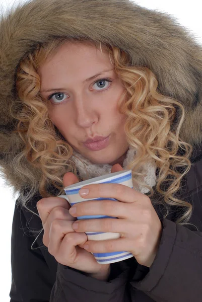 Bebida Quente Inverno — Fotografia de Stock