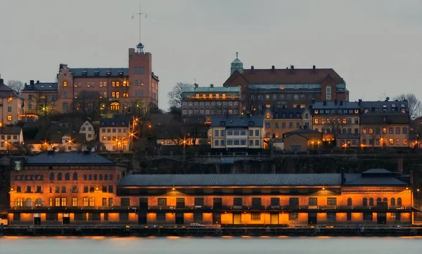 Dit Een Uitzicht Kajplats 160 Van Het Eiland Skeppsholmen Stockholm — Stockfoto