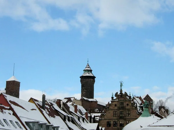 Nürnberg Fővárosa München Után Bajorország Második Legnagyobb Városa — Stock Fotó