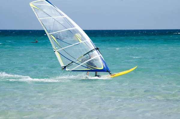 Bella Spiaggia Nel Mare Dei Caraibi — Foto Stock